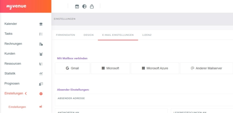 Integration von OAuth für sicheren Mailversand - v3.2.3