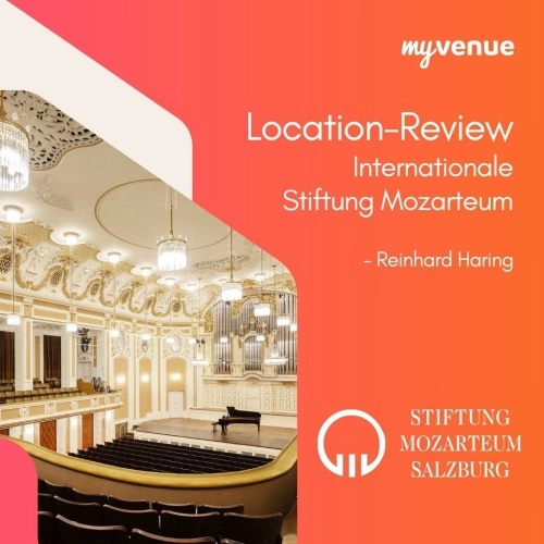Eventlocation-Review Stiftung Mozarteum	